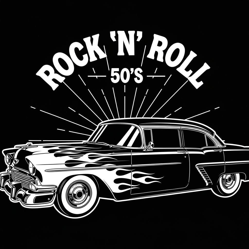 Vintage Rock and Roll Car Mug