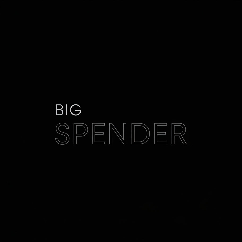 Big Spender Typography Mug