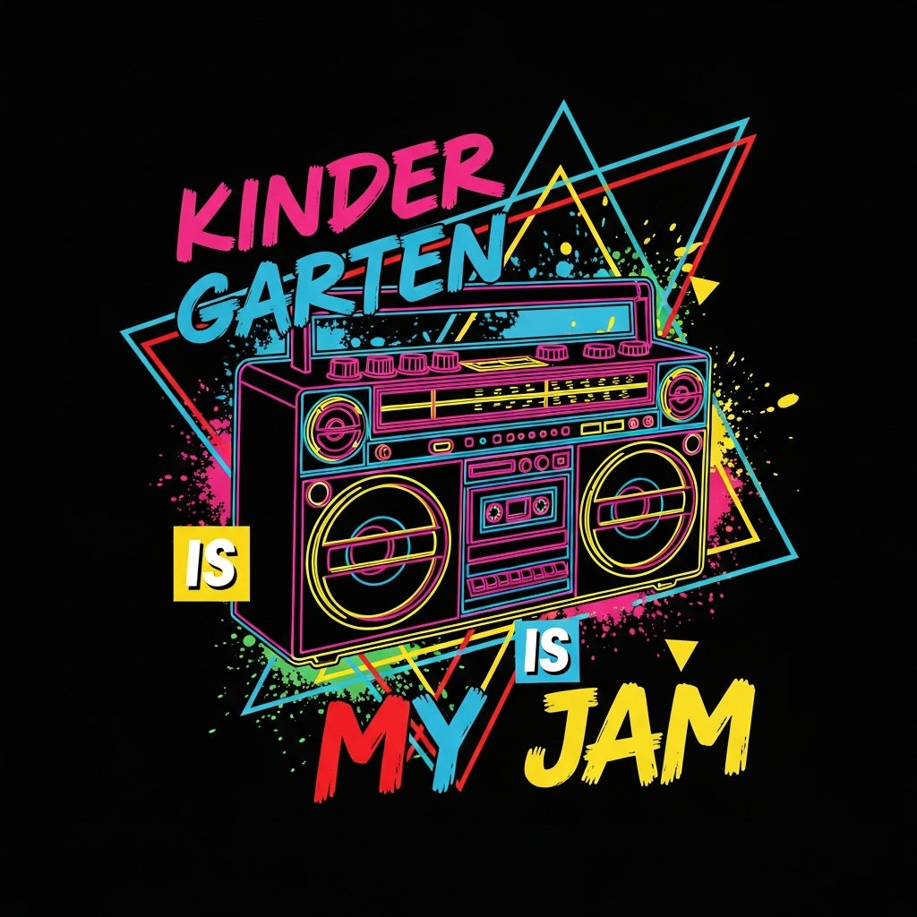 Retro Boombox Kindergarten Mug