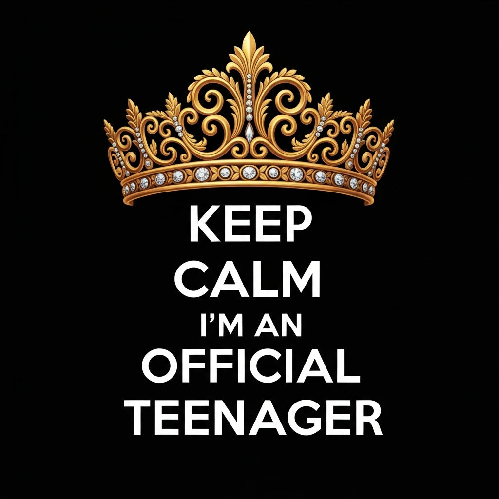 Official Teenager Golden Tiara Mug