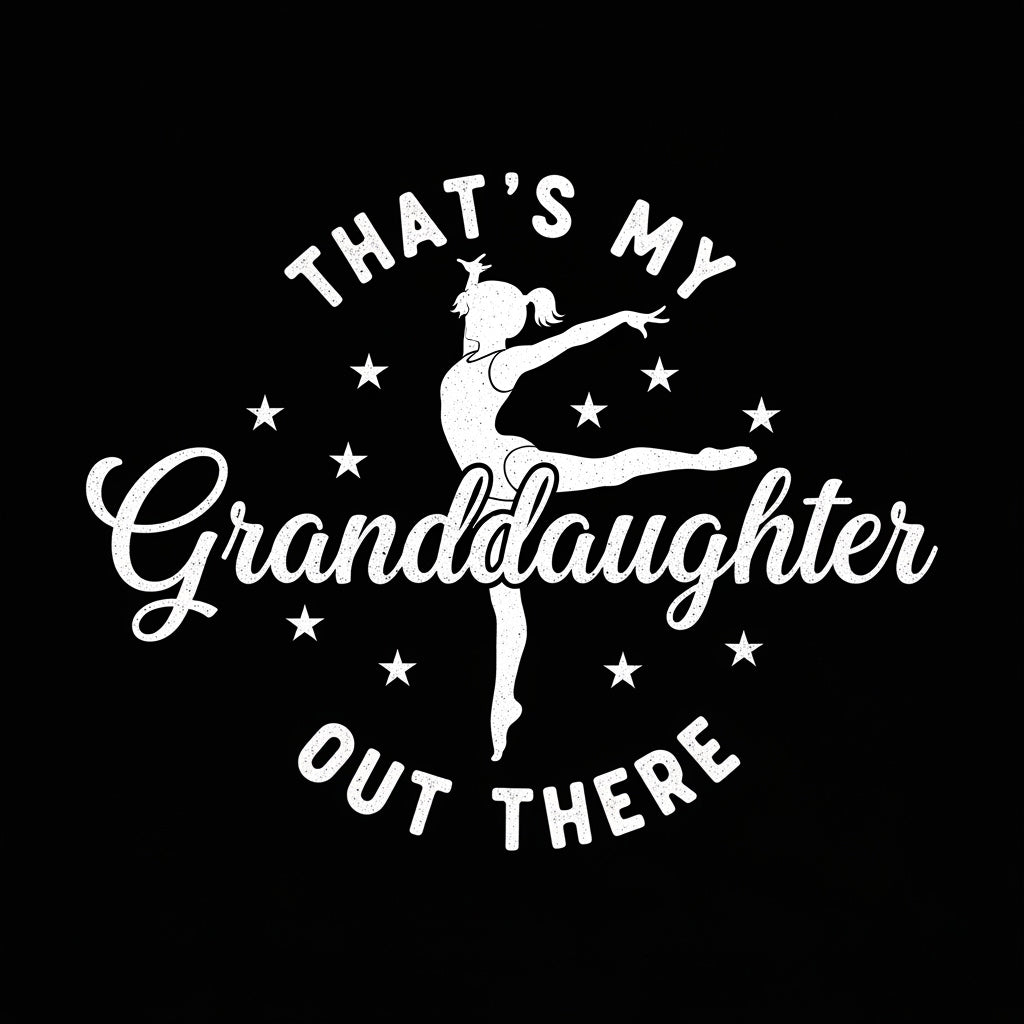 Gymnast Granddaughter Silhouette Mug