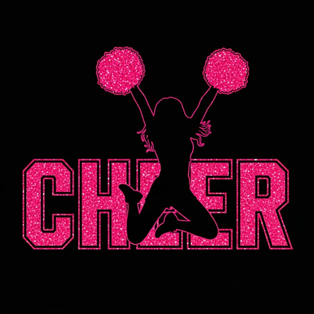 Sparkly Cheerleader Graphic Mug