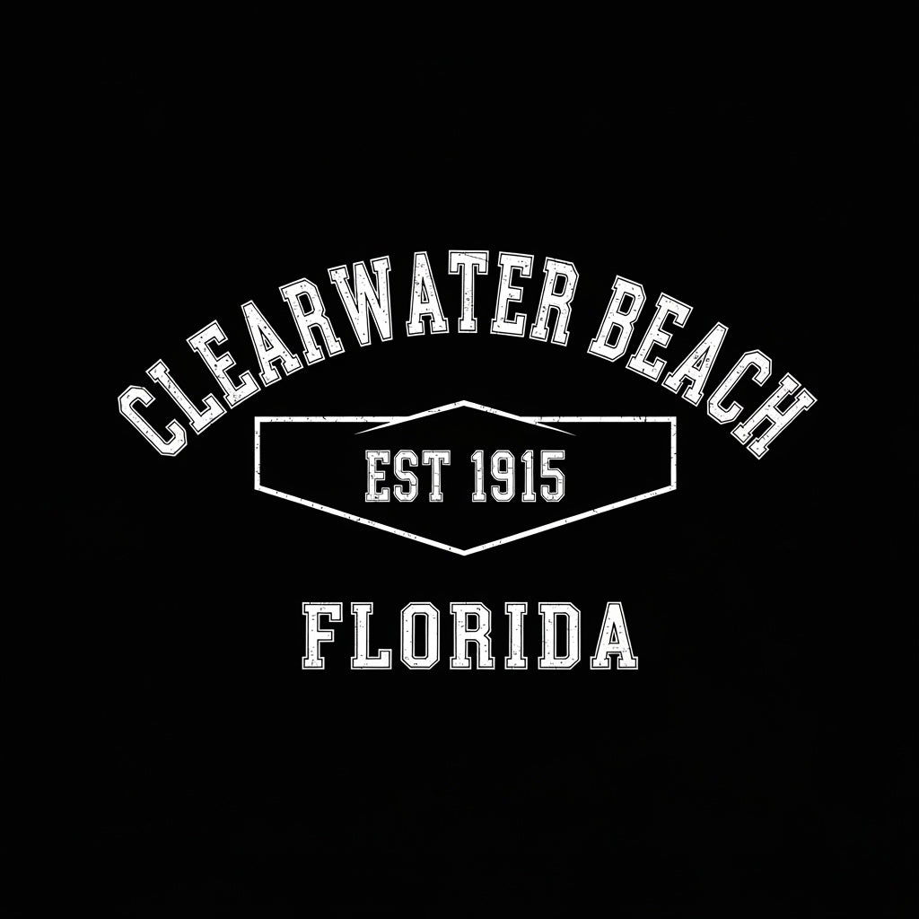 Clearwater Beach Vintage Design Mug