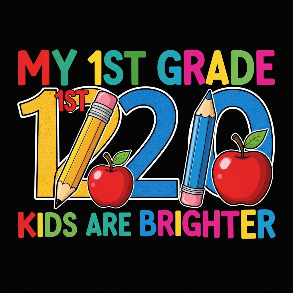 Bright 120 Days School Graphic Mug