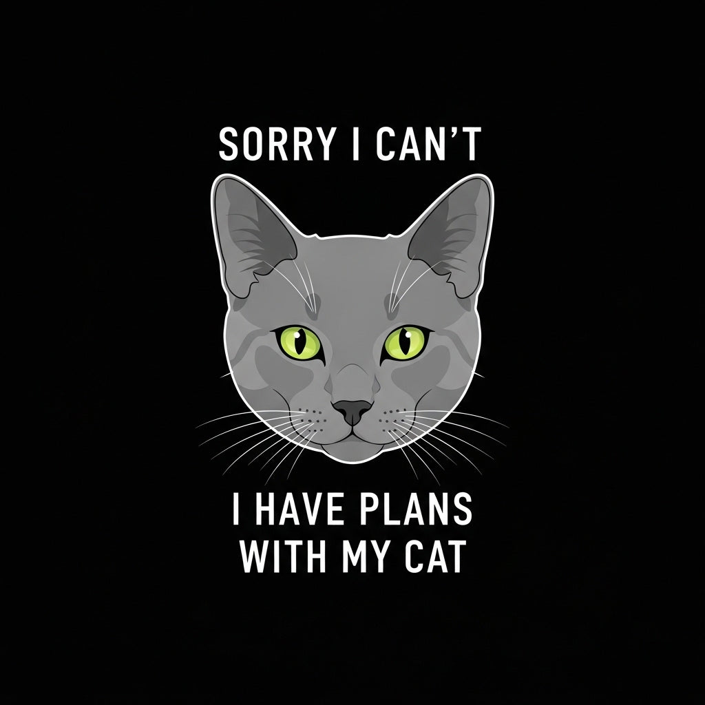 Cat Plans Funny Graphic Mug