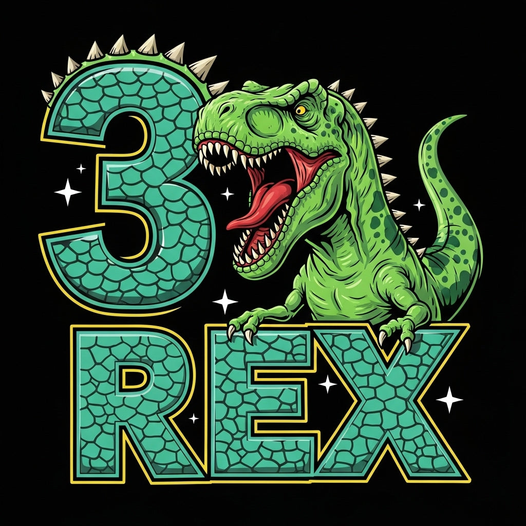 Dinosaur Family Rex Design Mug