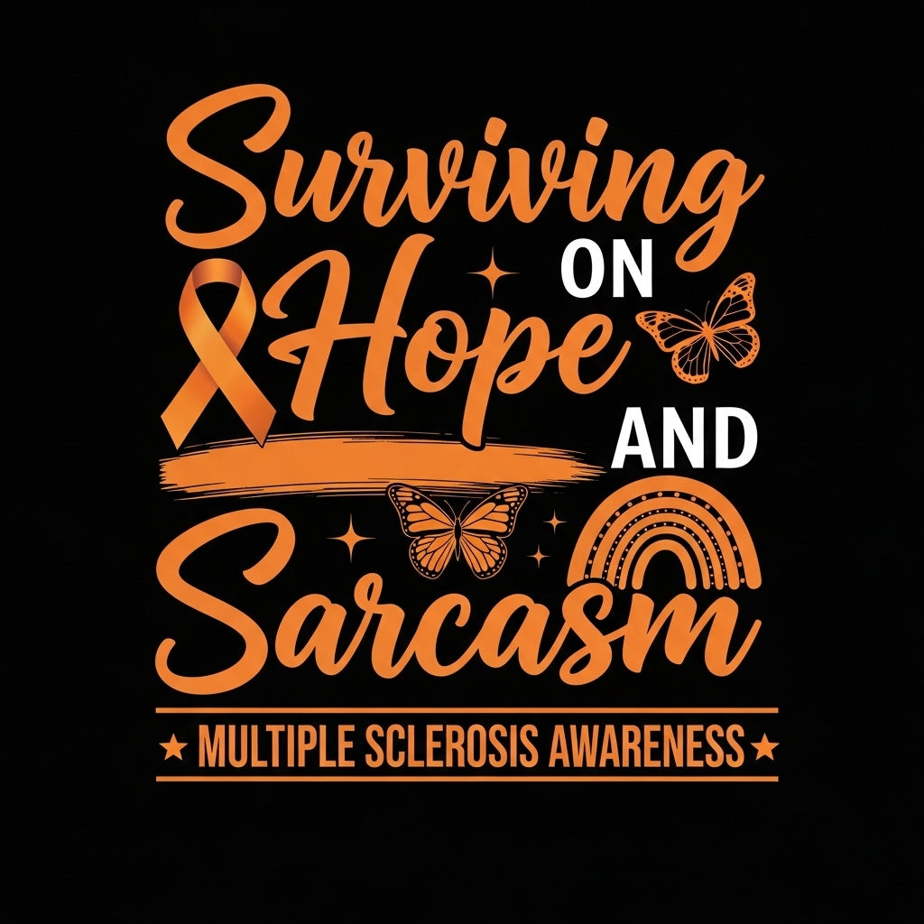 Hope & Sarcasm MS Awareness Mug