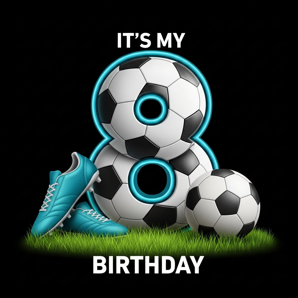 Soccer Ball Number Eight Mug