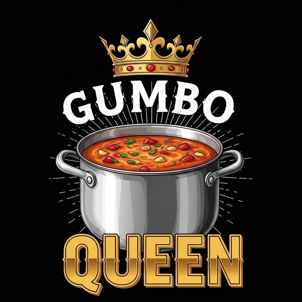 Gumbo Queen Culinary Art Mug