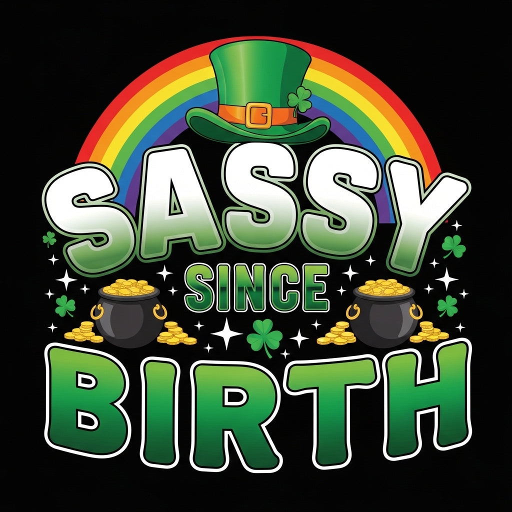 Sassy Since Birth Rainbow Mug