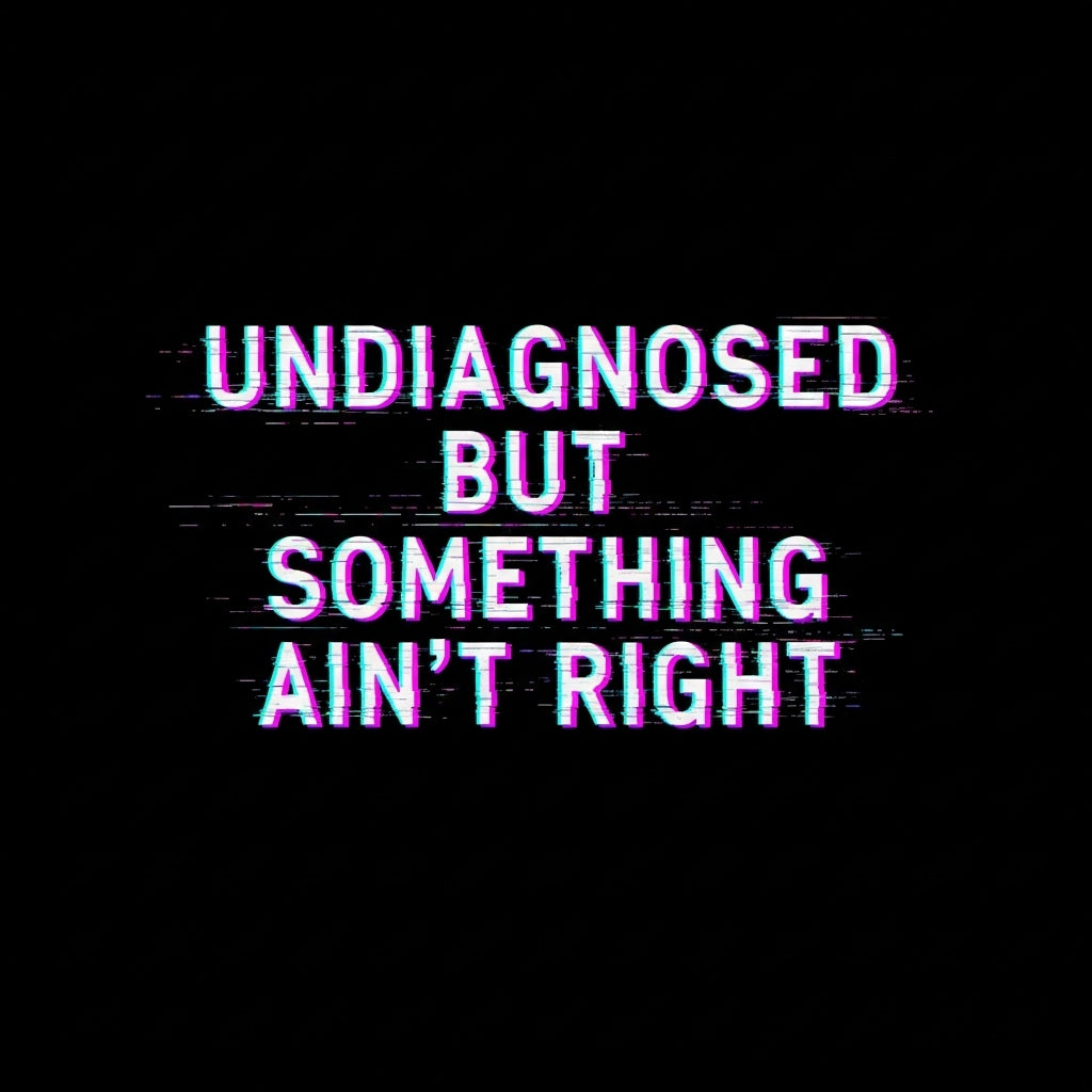 Something Ain't Right Glitch Art Mug