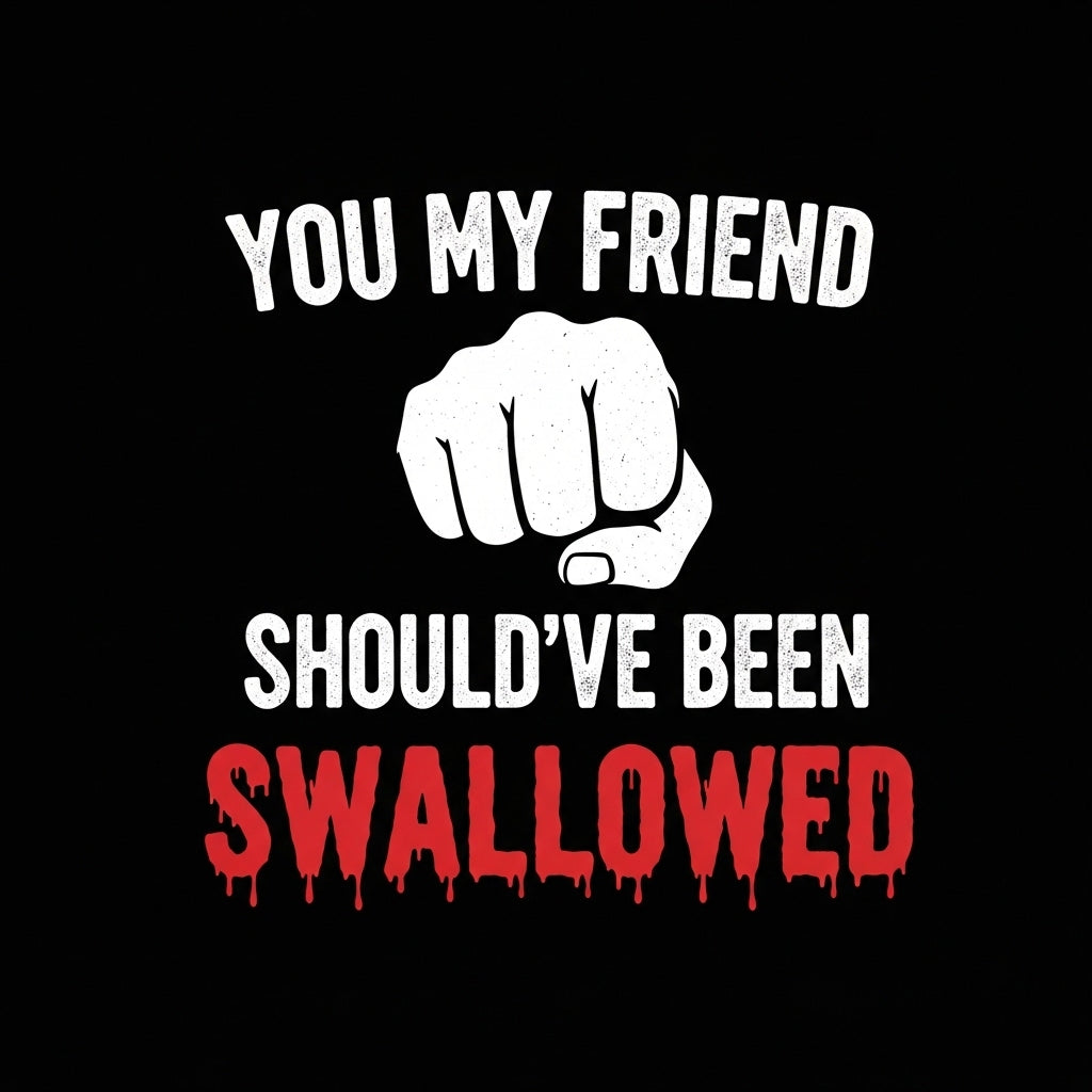 Provocative Fist & Text Graphic Mug