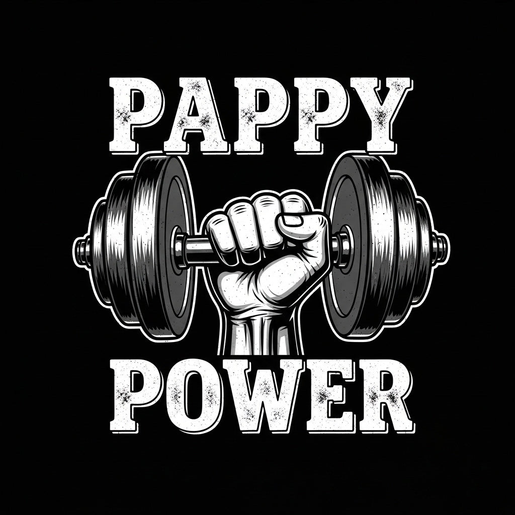 Pappy Power Workout Graphic Mug