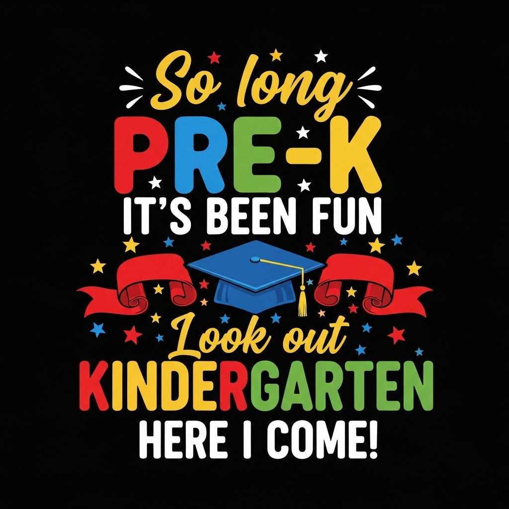 Playful Pre-K Graduation Design Mug