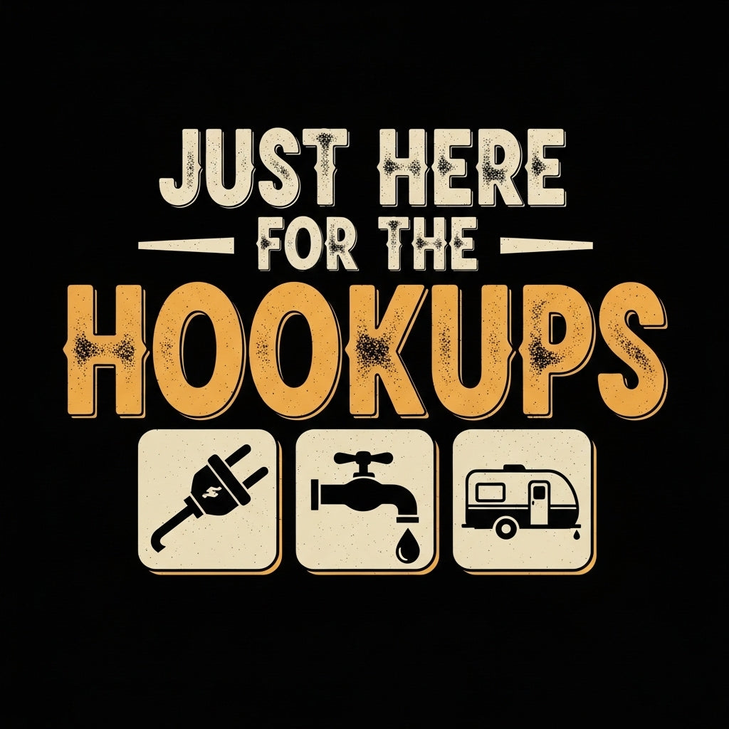RV Hookups Funny Design Mug