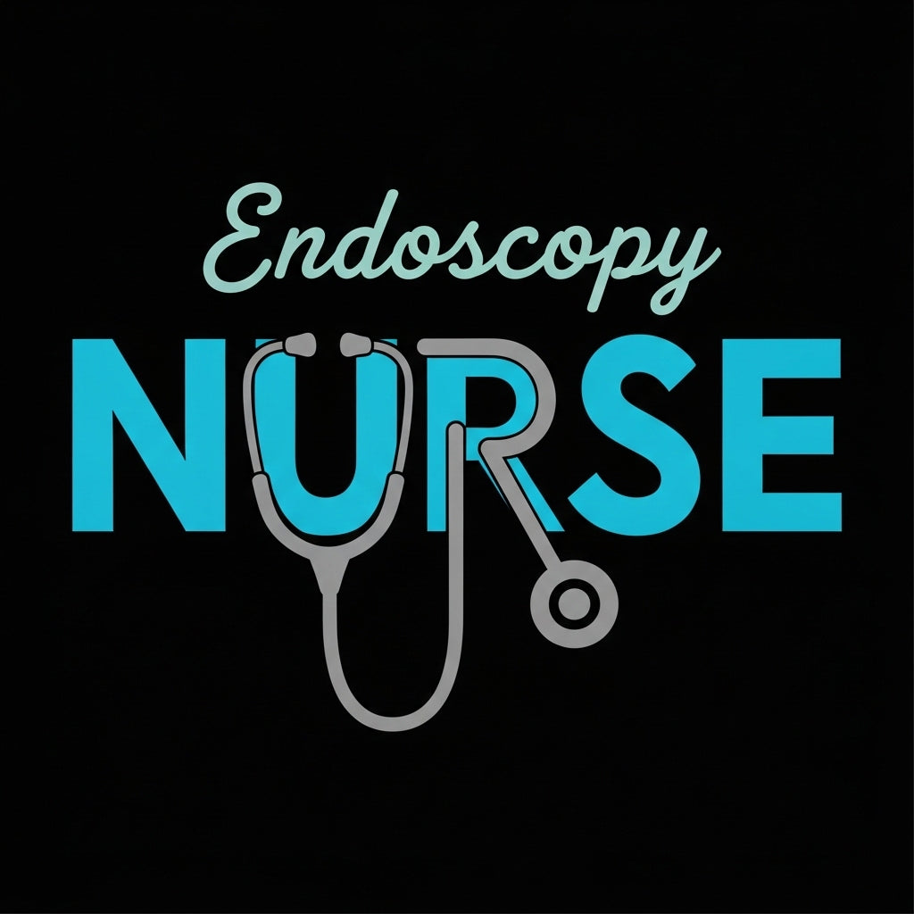 Endoscopy Nurse Typography Mug