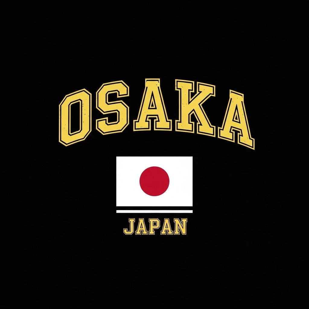 Vintage Osaka Japan Graphic Mug