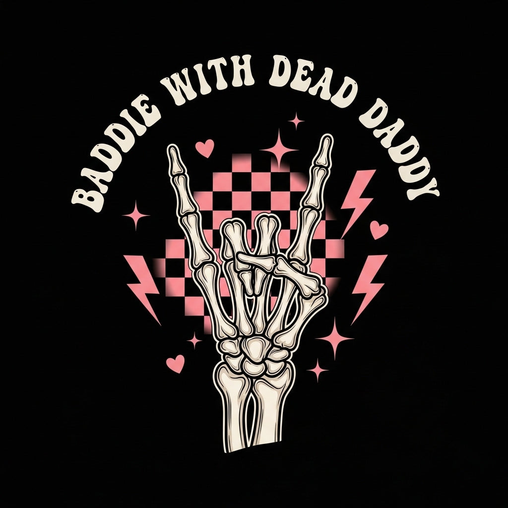 Skeletal Hand Rock On Mug