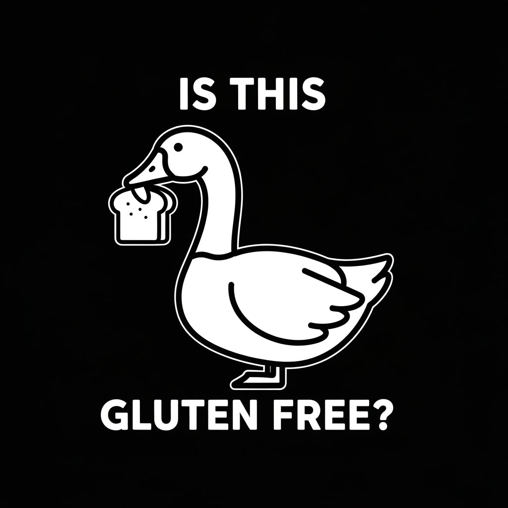 Goose Gluten Free Question Mug