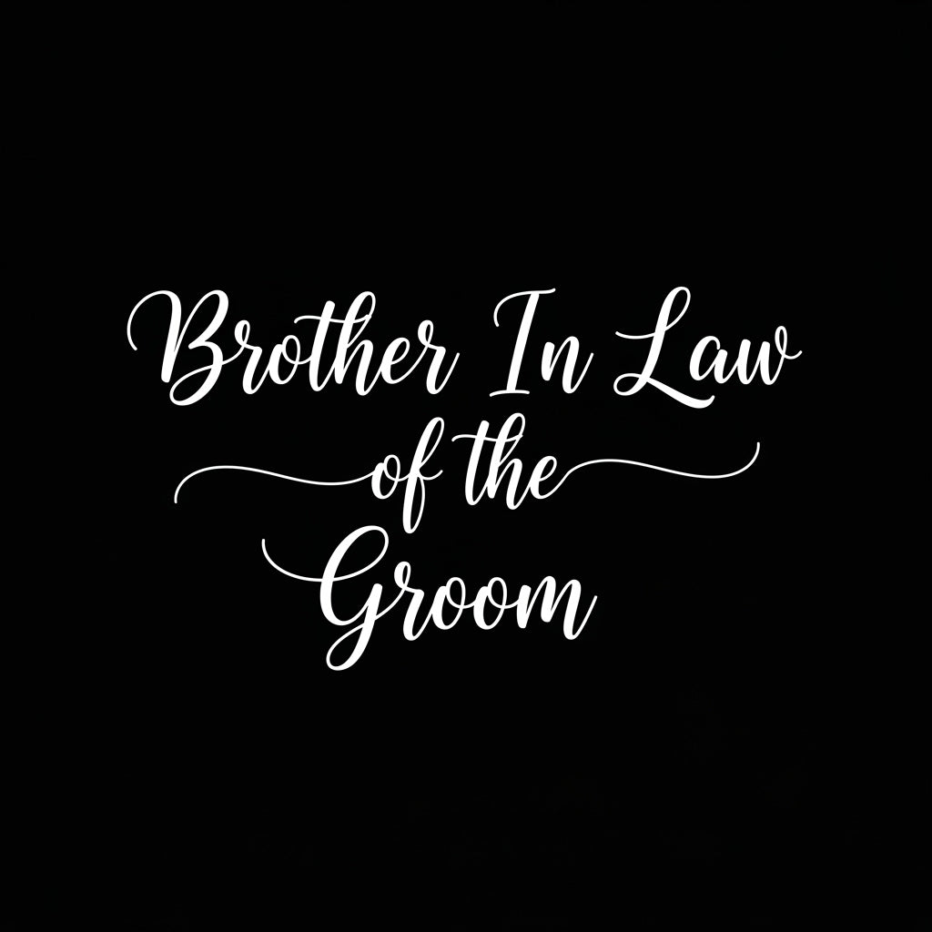 Brother In Law Groom Mug