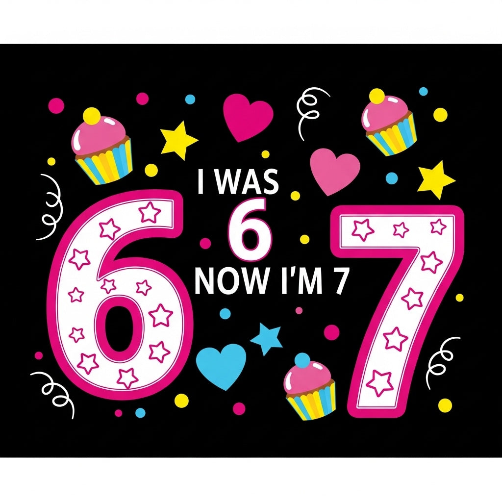 Whimsical 7th Birthday Celebration | Age Milestone Fun Mug