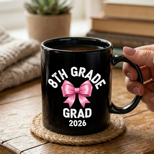 8th Grade Graduation Bow Mug