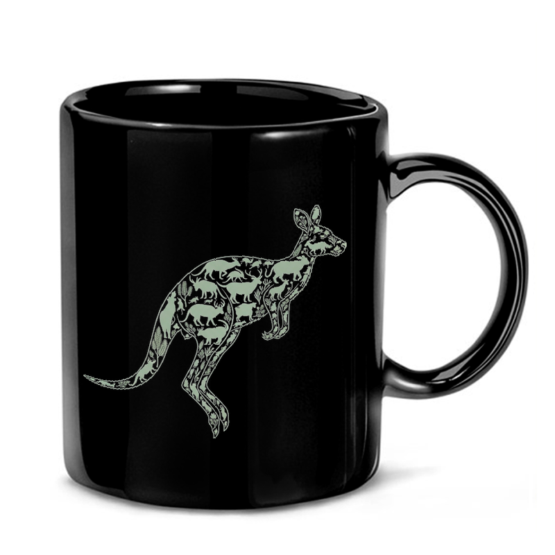 Australian Wildlife Kangaroo Mug