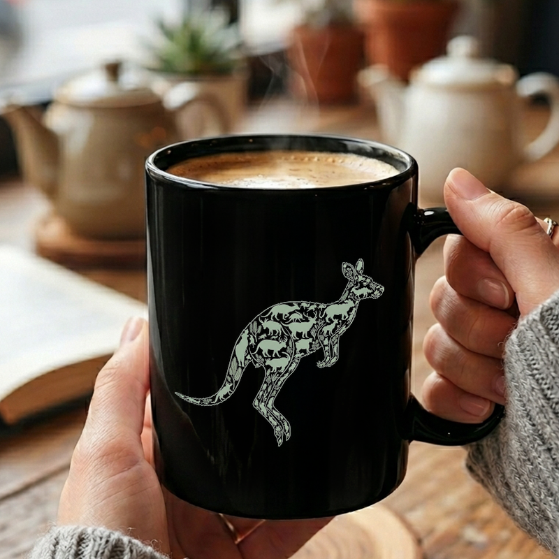 Australian Wildlife Kangaroo Mug