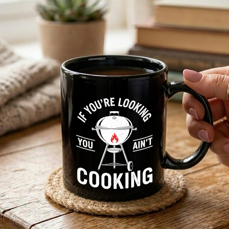 Grilling Humor Graphic Mug