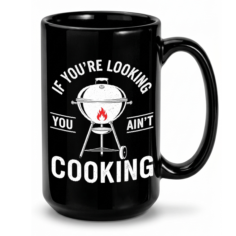Grilling Humor Graphic Mug