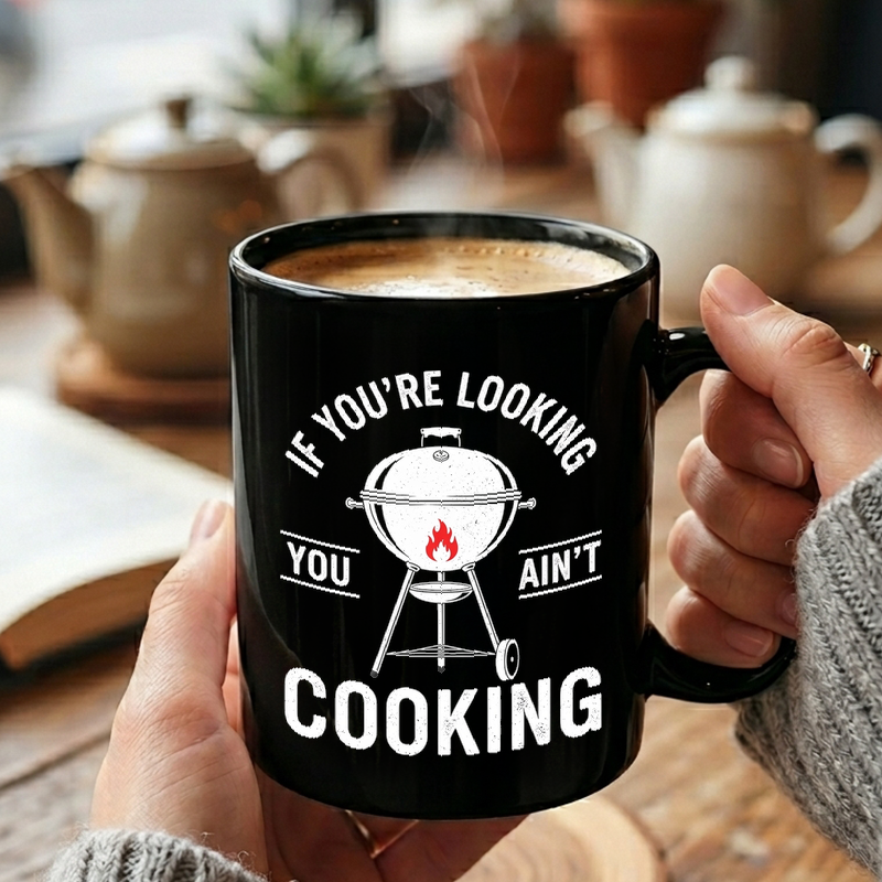 Grilling Humor Graphic Mug