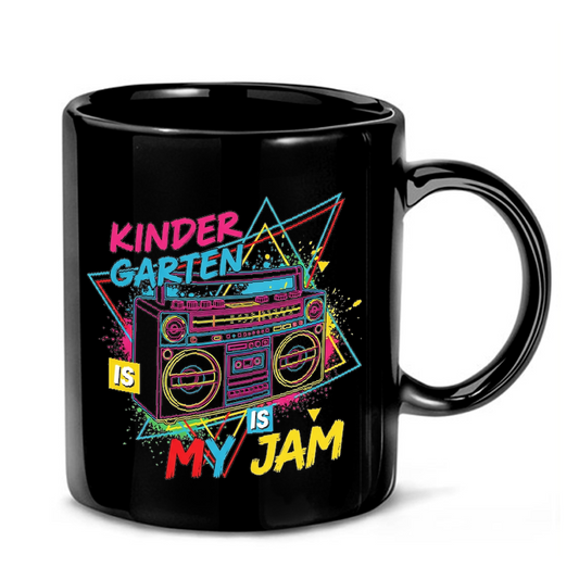 Retro Boombox Kindergarten Mug