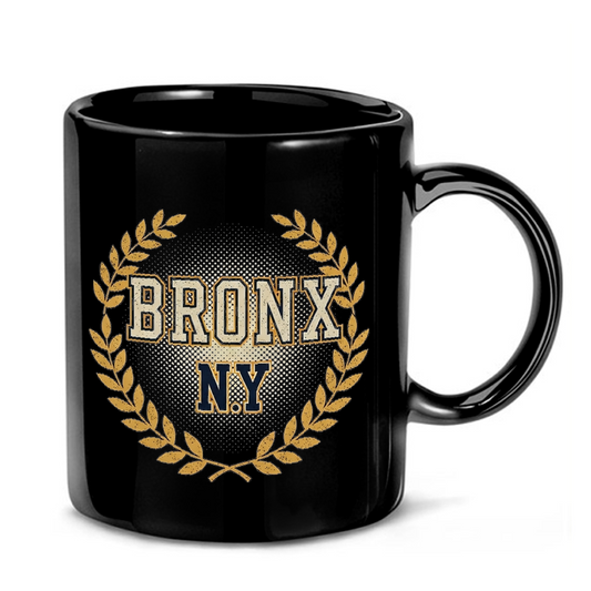 Vintage Bronx New York Emblem Mug