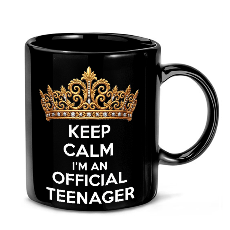 Official Teenager Golden Tiara Mug