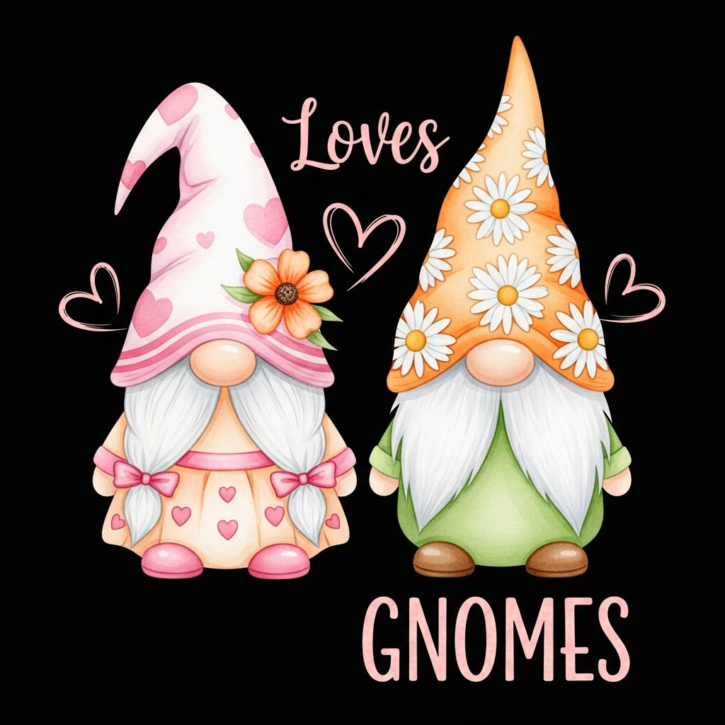 Whimsical Gnome Illustration Mug