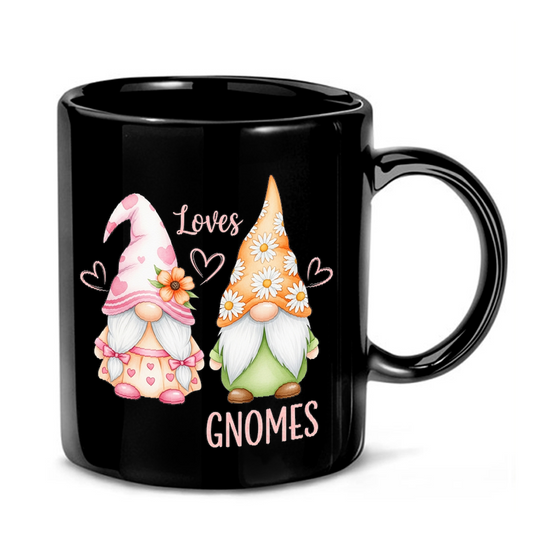 Whimsical Gnome Illustration Mug