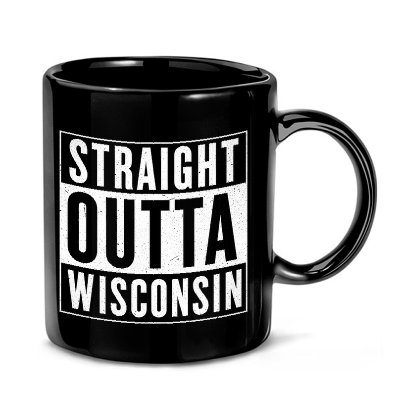 Straight Outta Wisconsin Mug