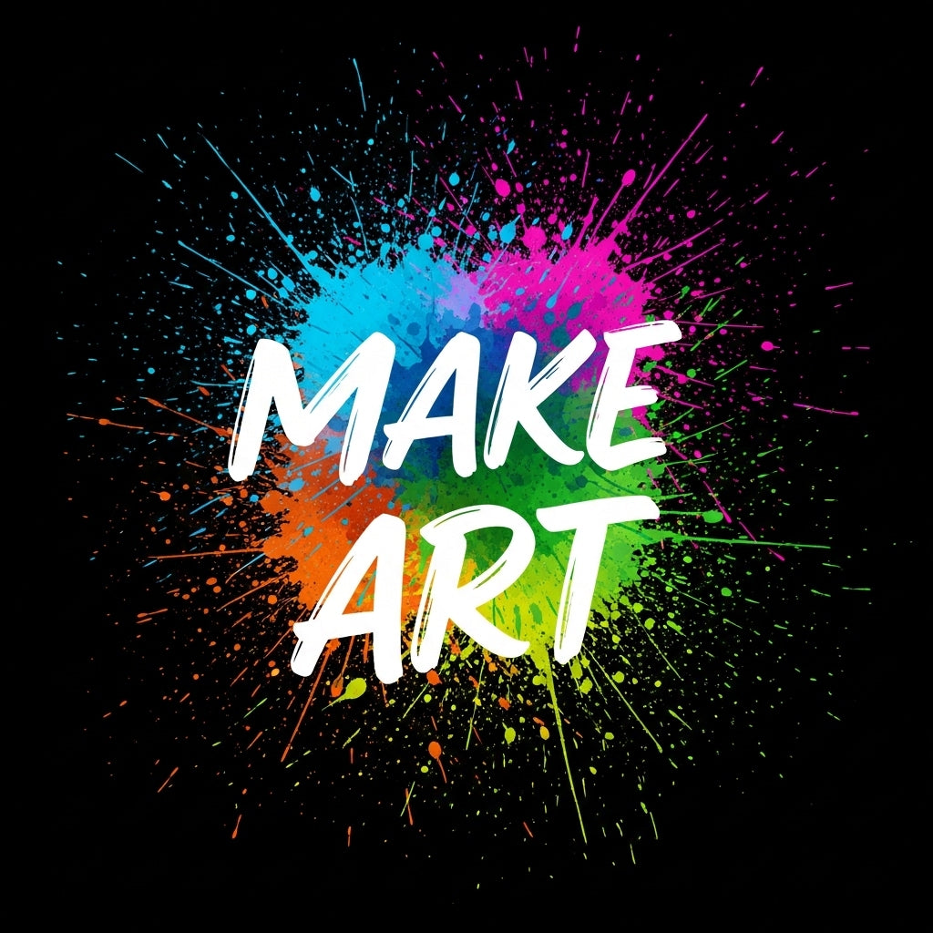 Make Art Paint Splatter Mug