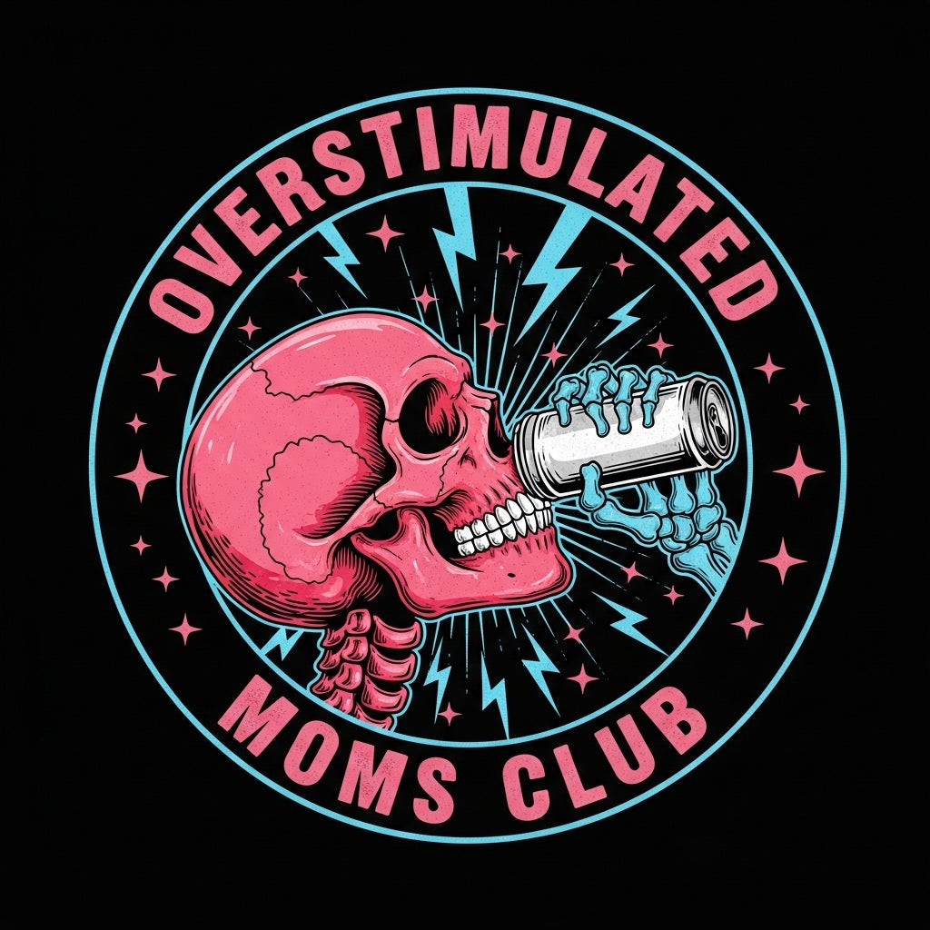 Skull Drinking From Can Mug