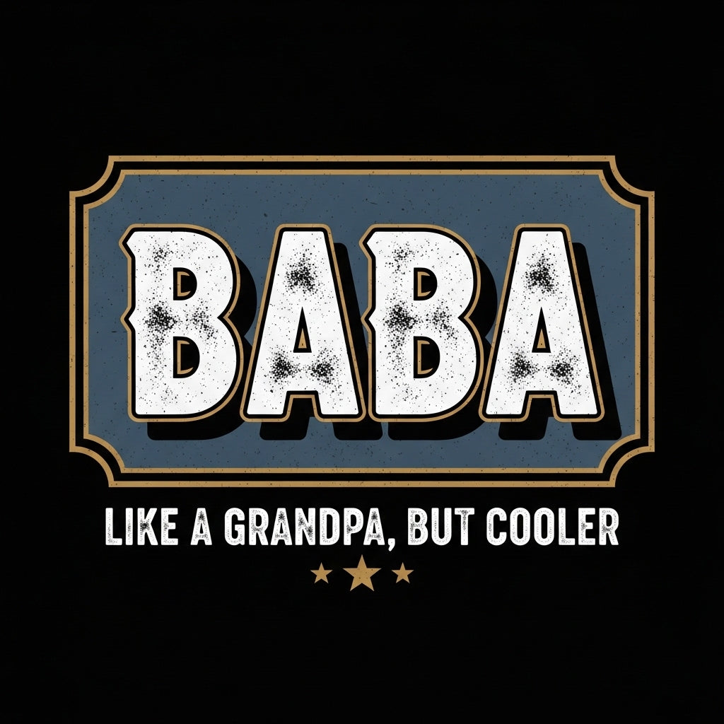 Baba - Cool Grandfather Design Mug