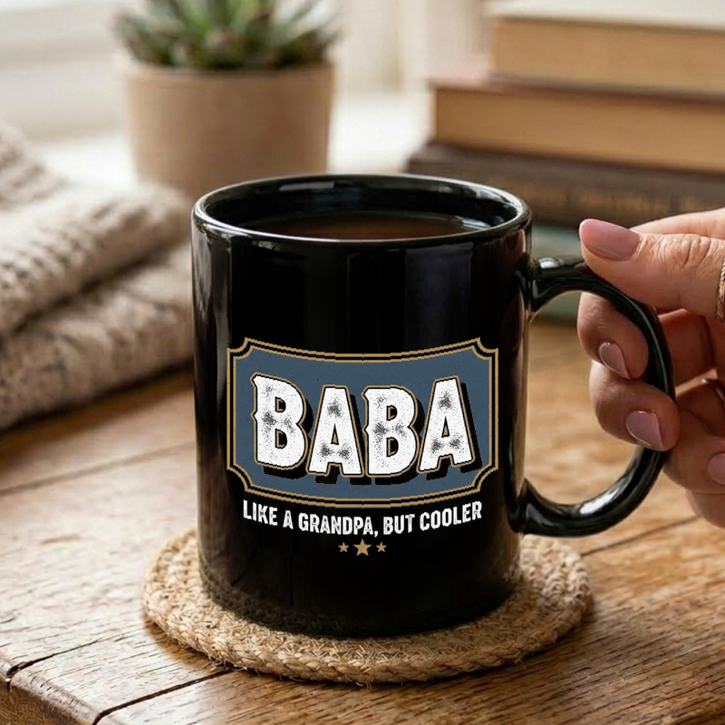Baba - Cool Grandfather Design Mug