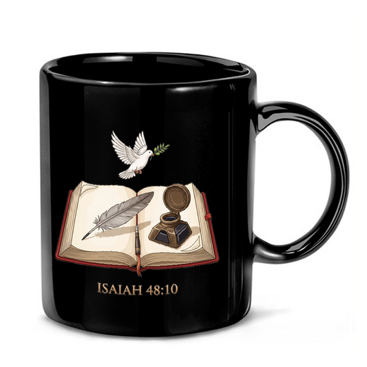 Isaiah 48:10 Scripture Illustration Mug