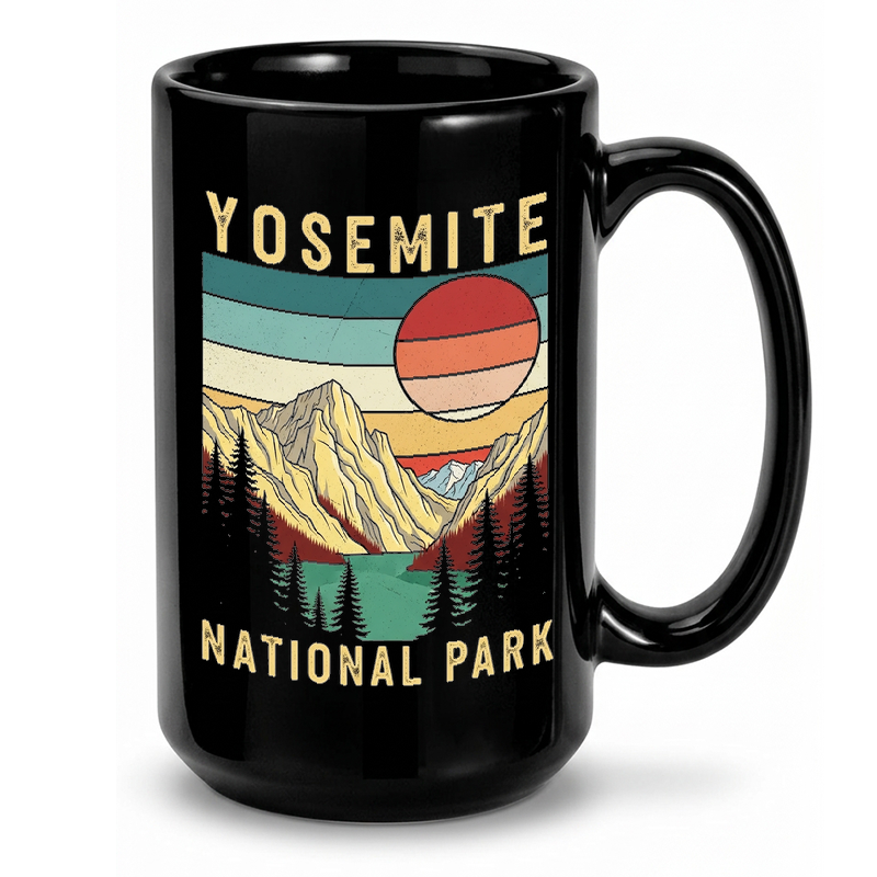 Yosemite National Park Vista Mug