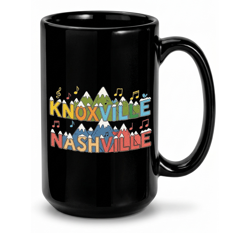 Knoxville Nashville Cityscape Mug