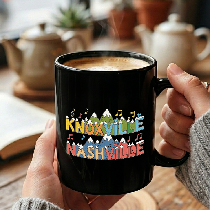 Knoxville Nashville Cityscape Mug