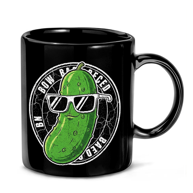 Cool Pickle with Sunglasses Mug