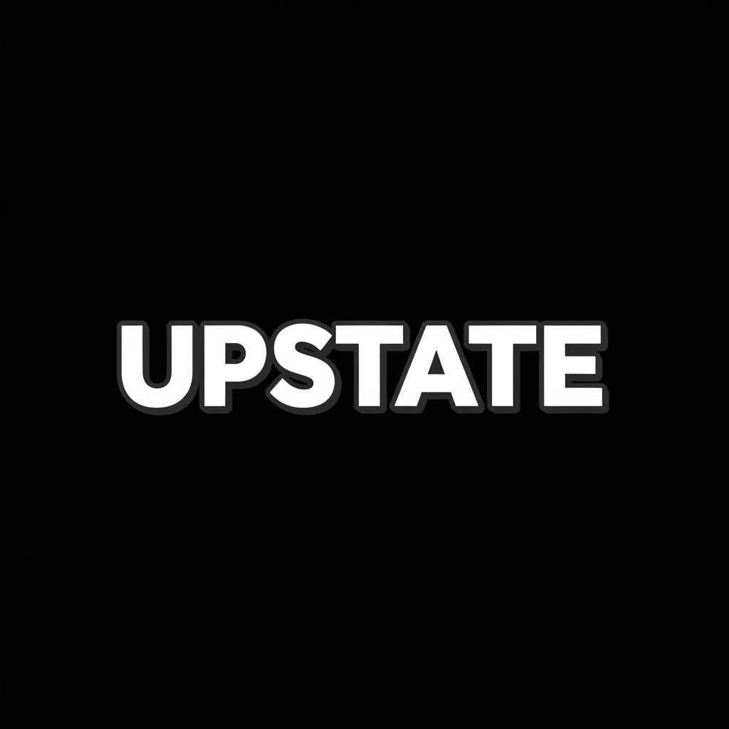 Upstate Typographic Design Mug