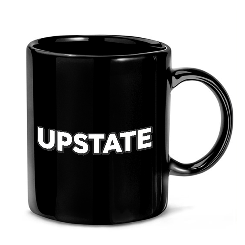 Upstate Typographic Design Mug
