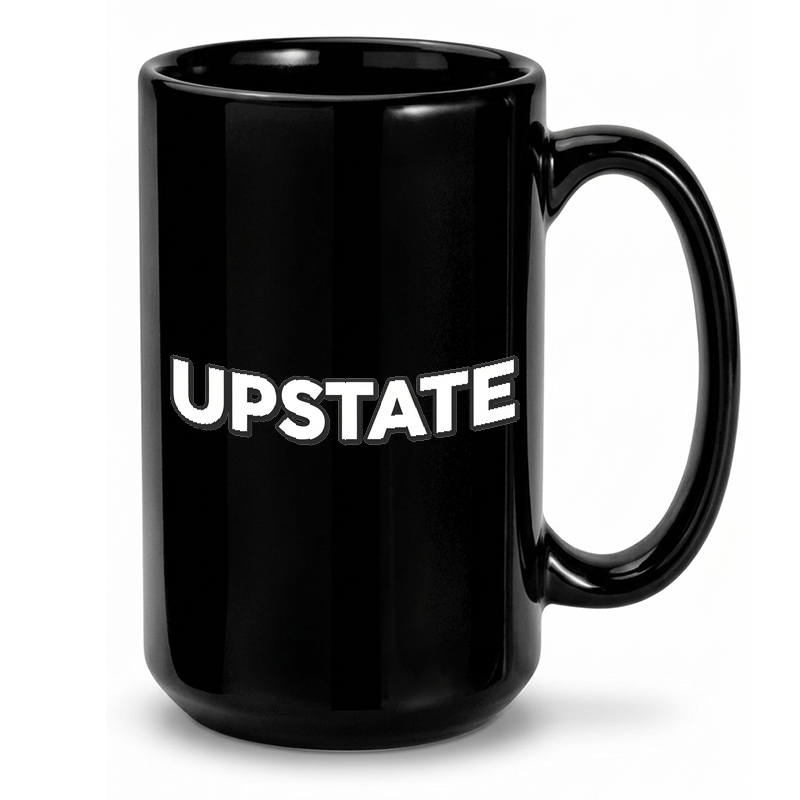 Upstate Typographic Design Mug