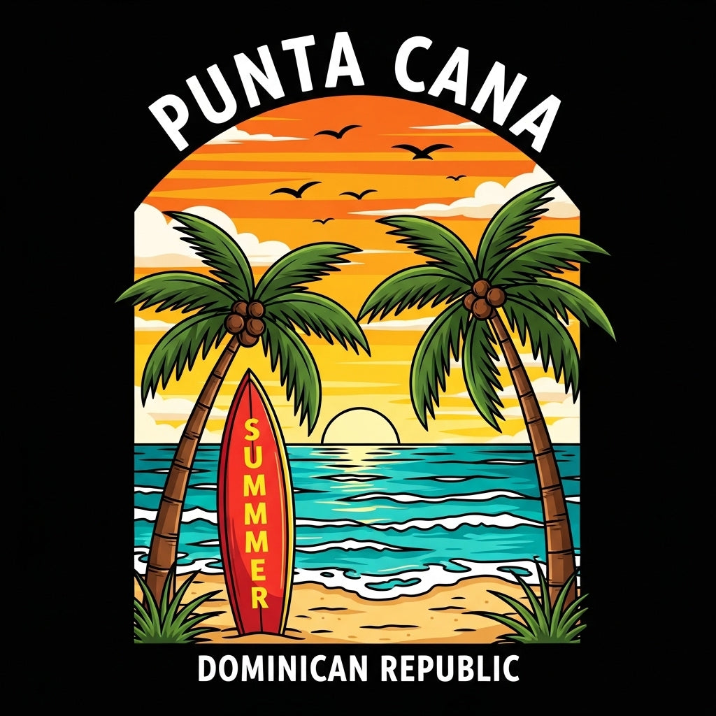 Punta Cana Tropical Sunset Mug